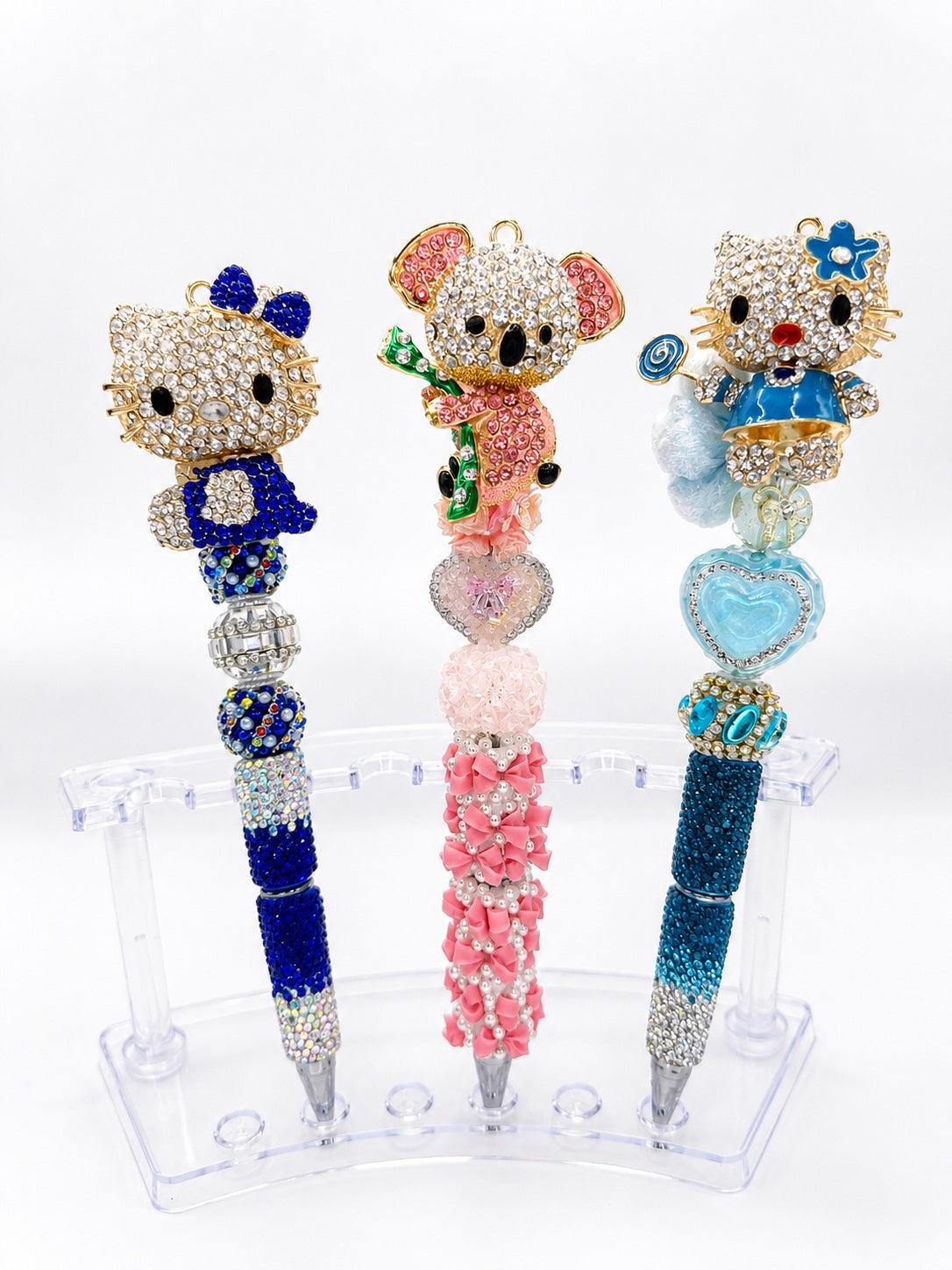 Cute Character Beaded Pen