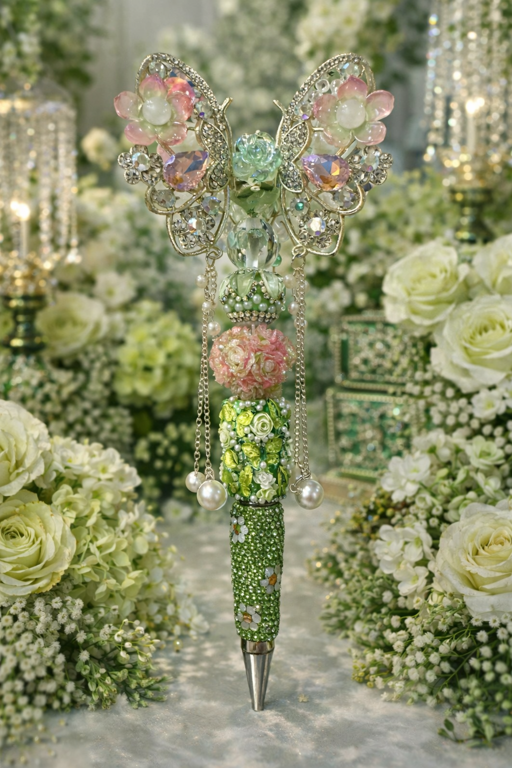 Garden Elegance Butterfly Pen