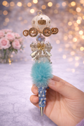 Luxury Princess Carriage Beaded Pen