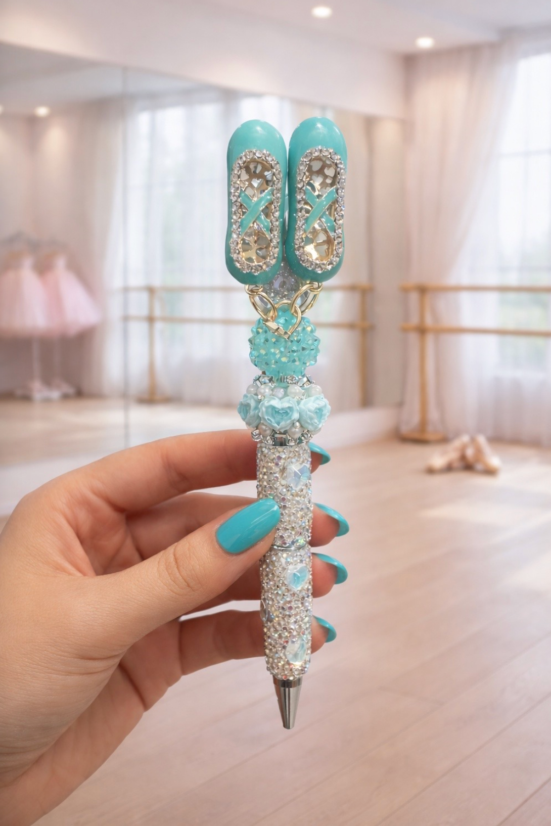Ballerina Dreams Luxury Beaded Pen
